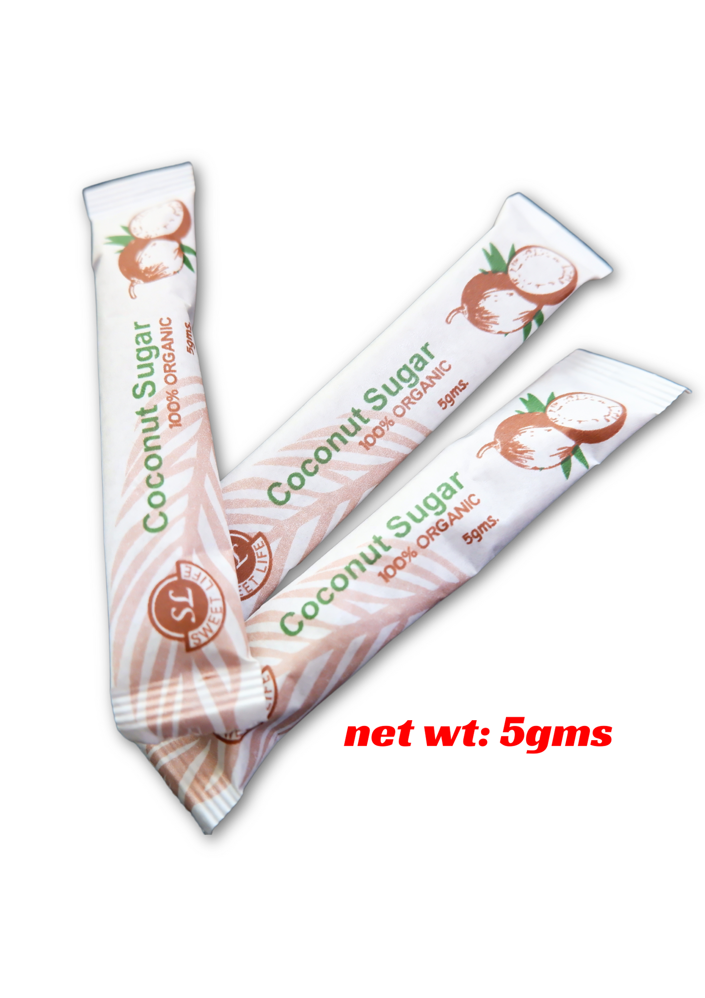 COCONUT SWEETENER Sticks 5grams