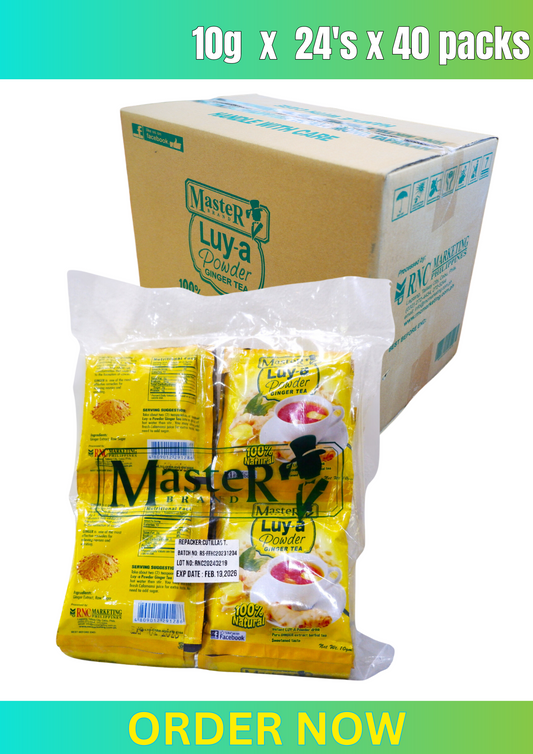 Master Intant Salabat GINTER TEA 10g & 50grams