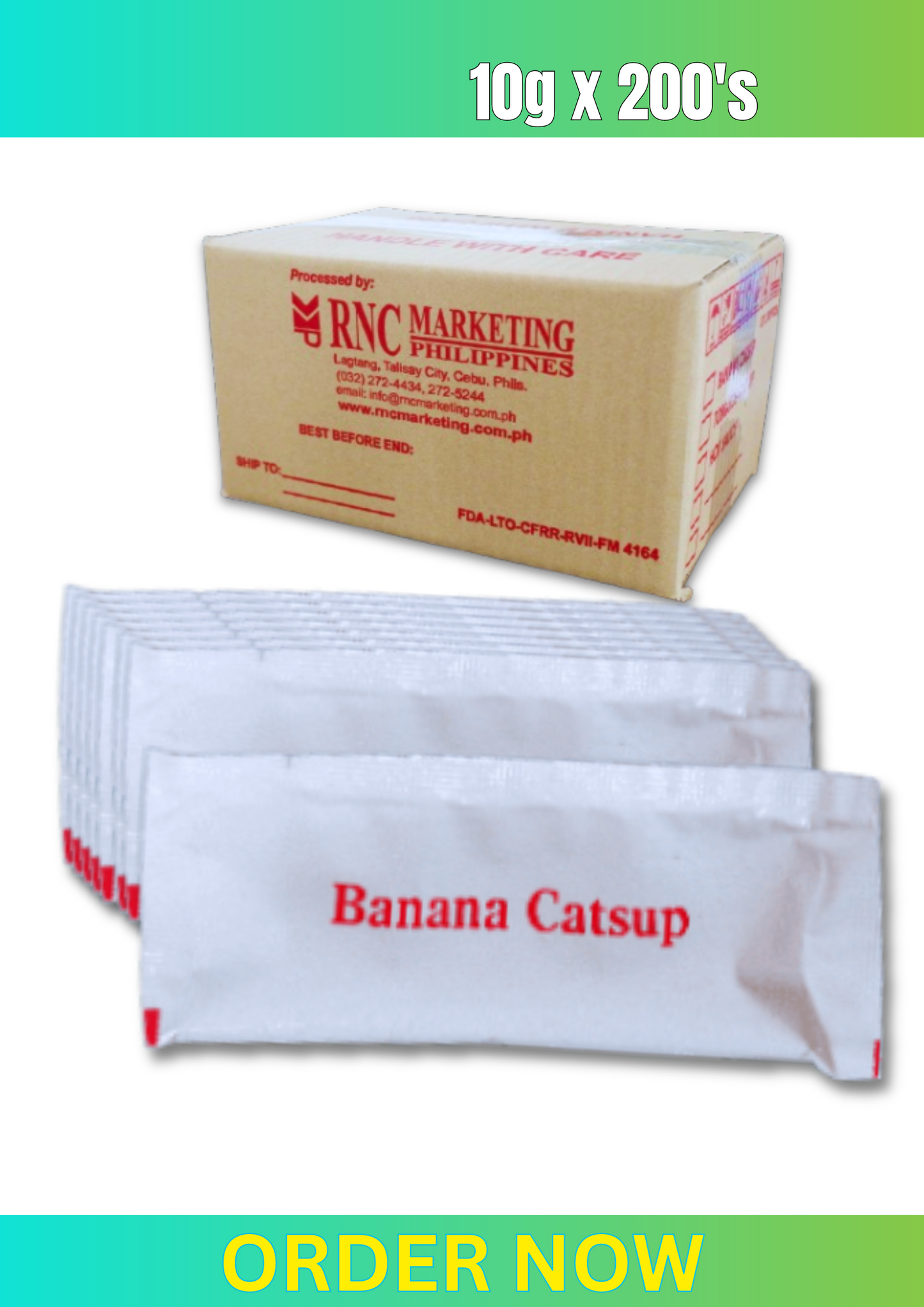 Banana Catsup Sachet 10g