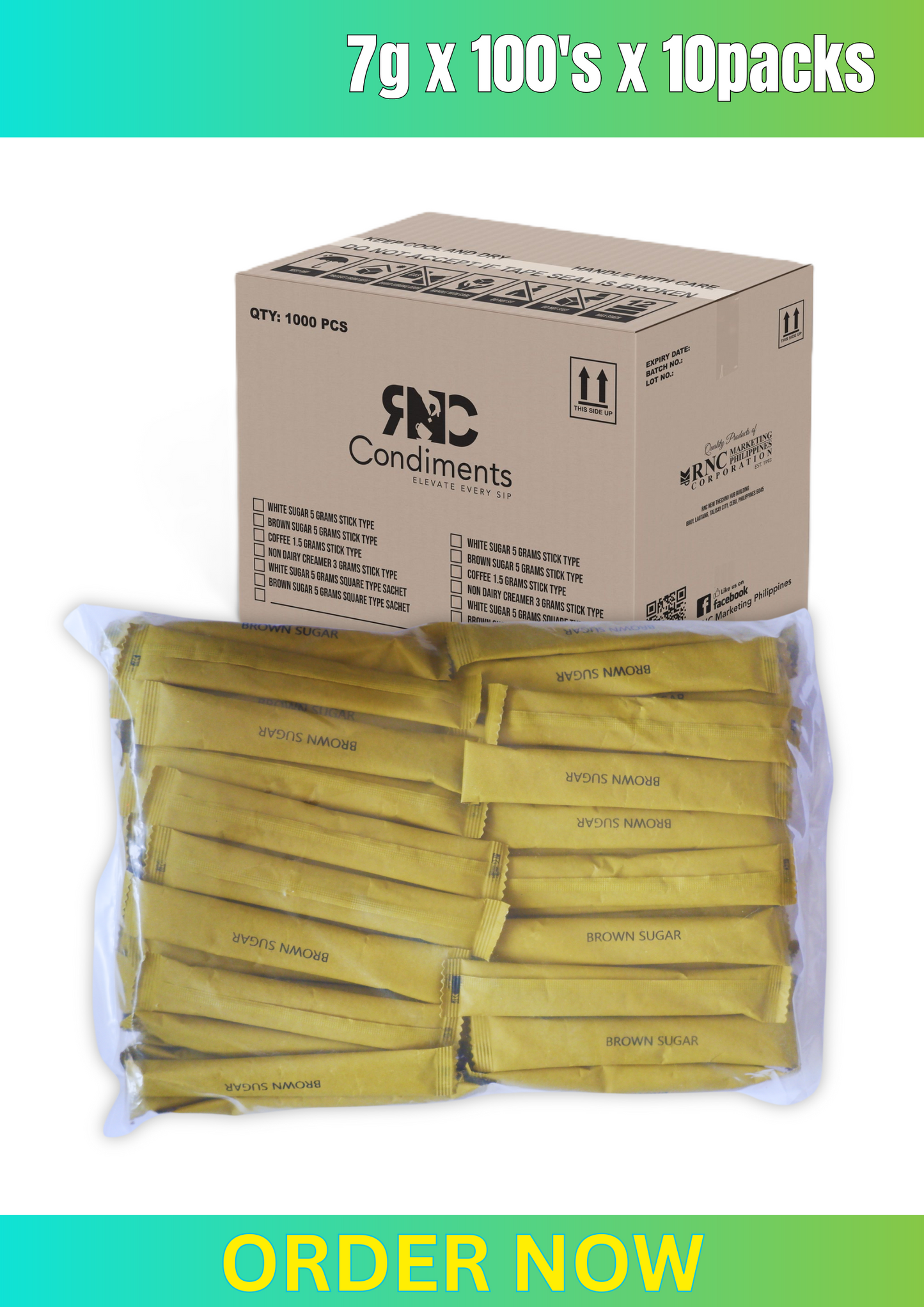 Brown Sugar Stick  5g & 7g